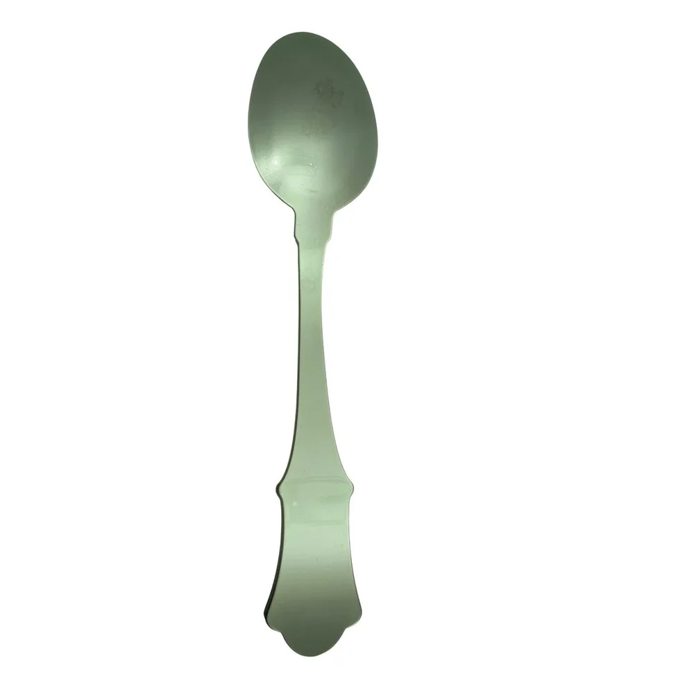 Sabre Paris Honorine Salad Servers Fork & Spoon 2 Piece Garden Green Acrylic